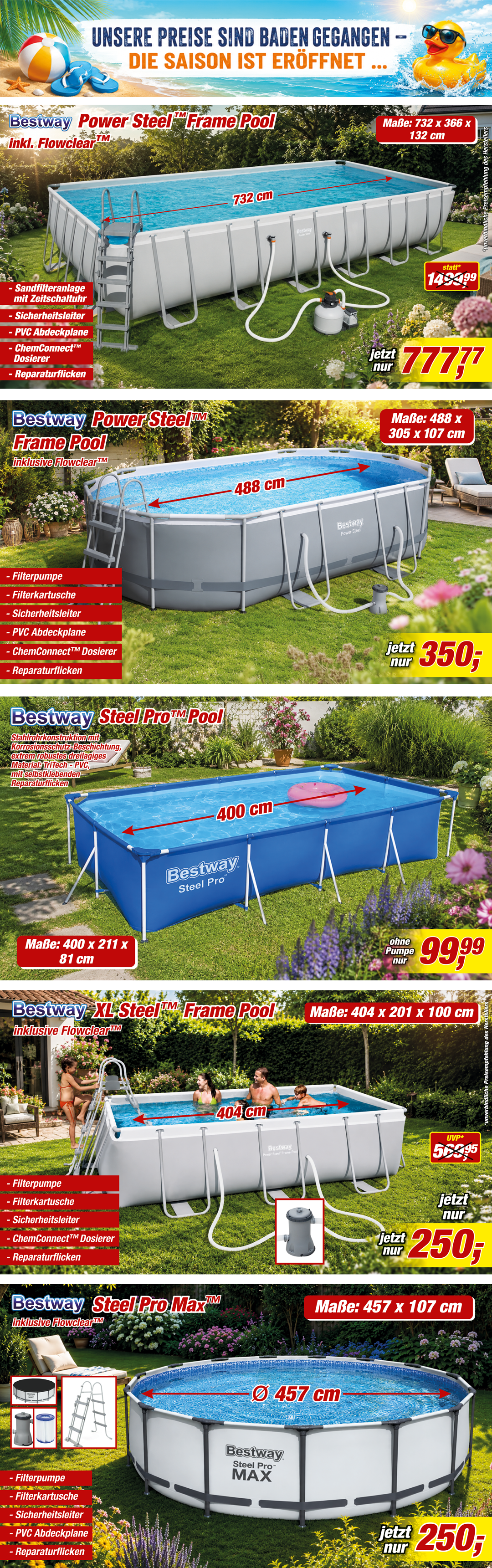 Angebote Bestway Pools 2026-06